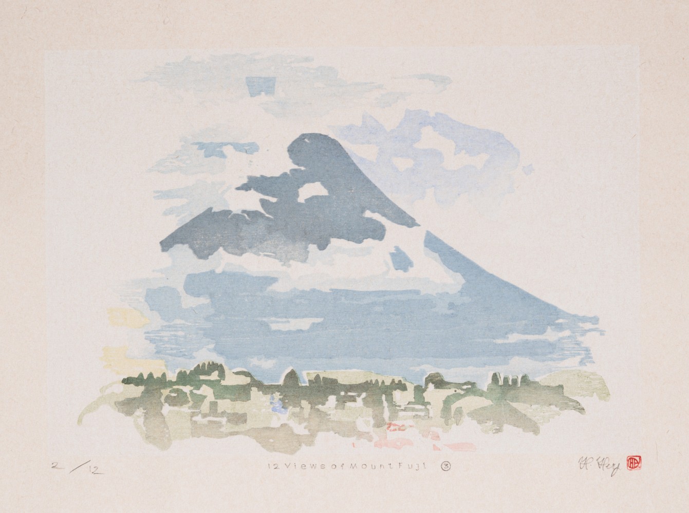 Full image of artwork 12 Views of Mount Fuji #3